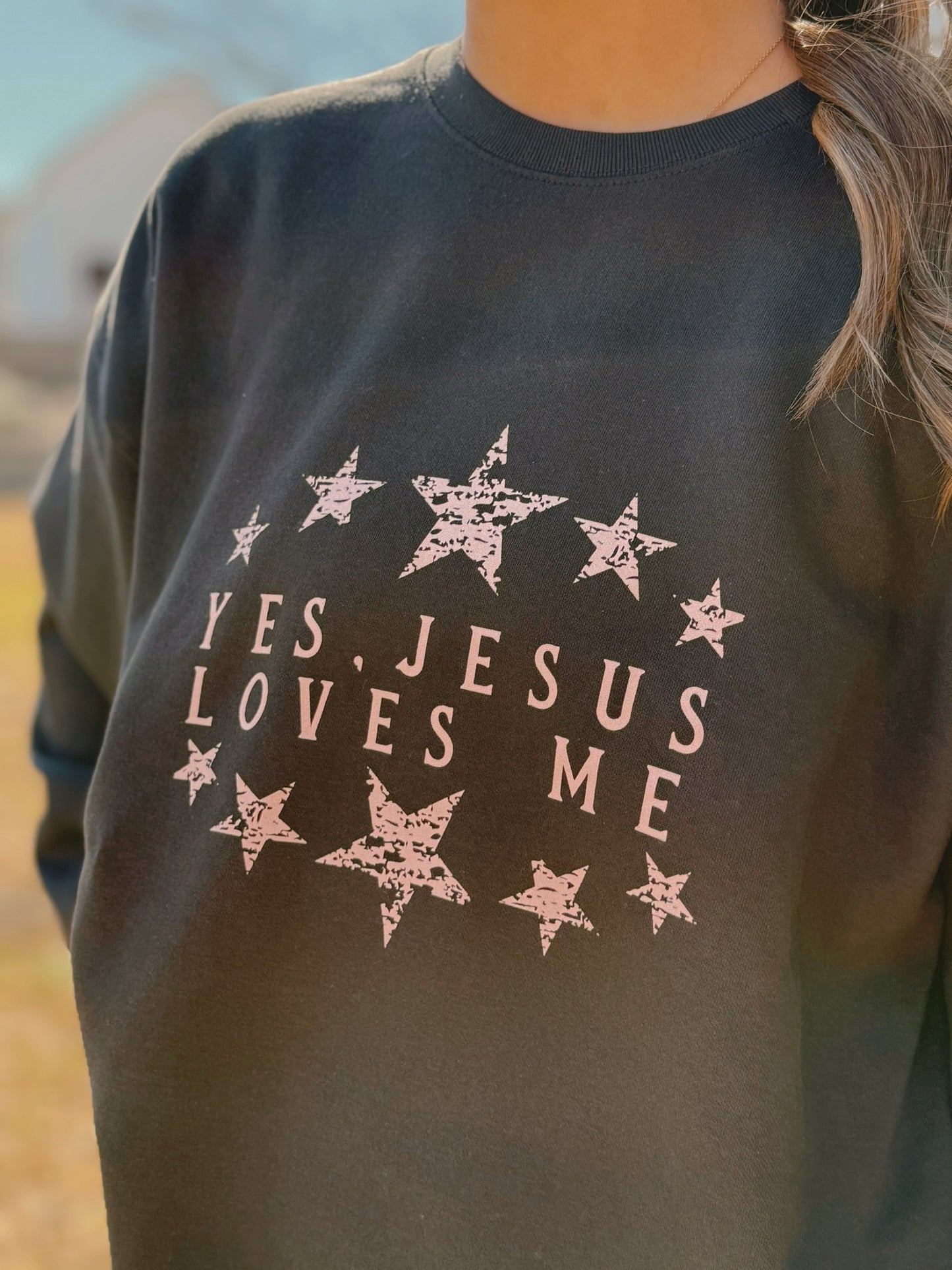 Jesus Loves Me Sweatshirt
